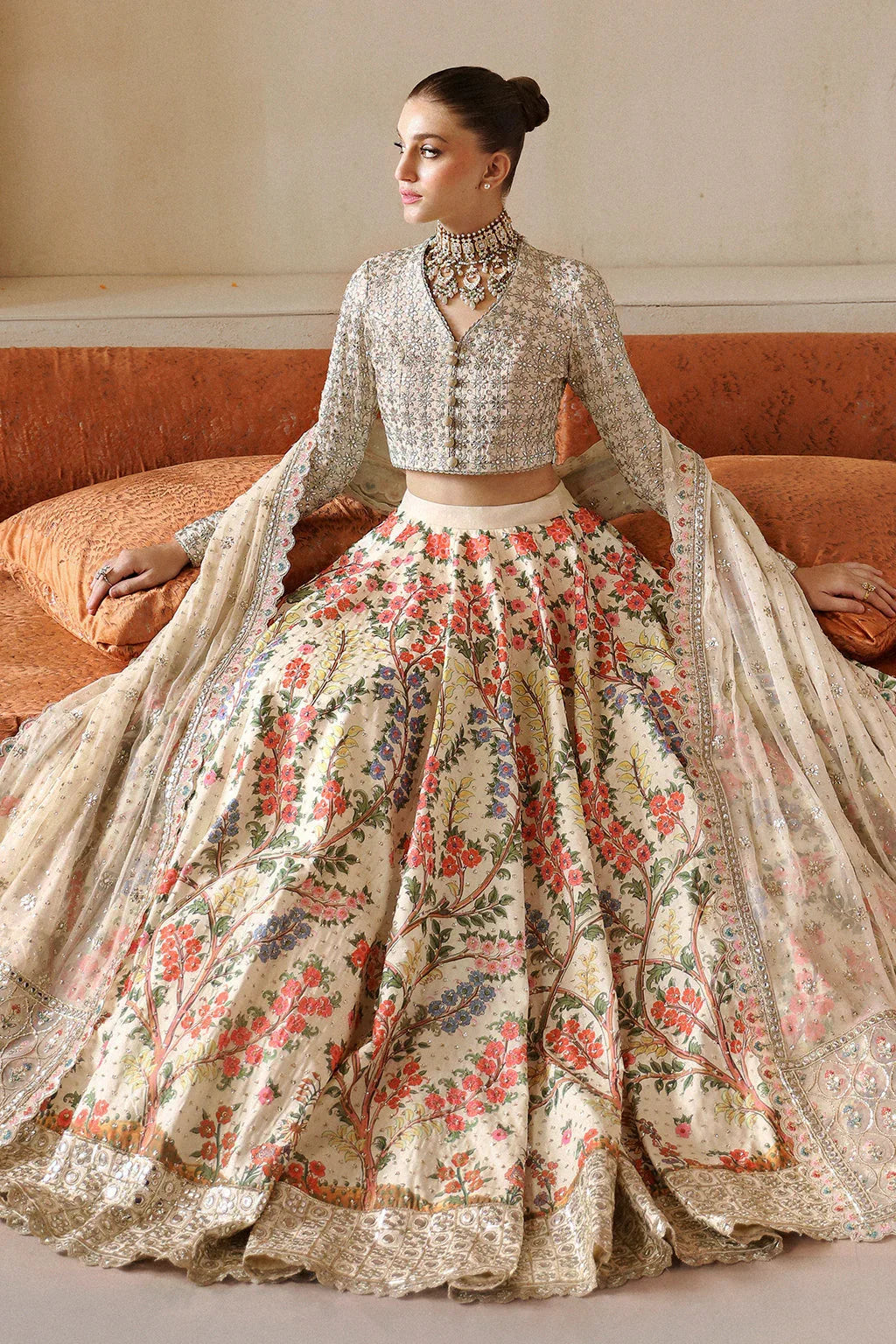 Afrozeh | Shehnai Wedding Formals 24 | Gulnar - Aqsa Fabrics