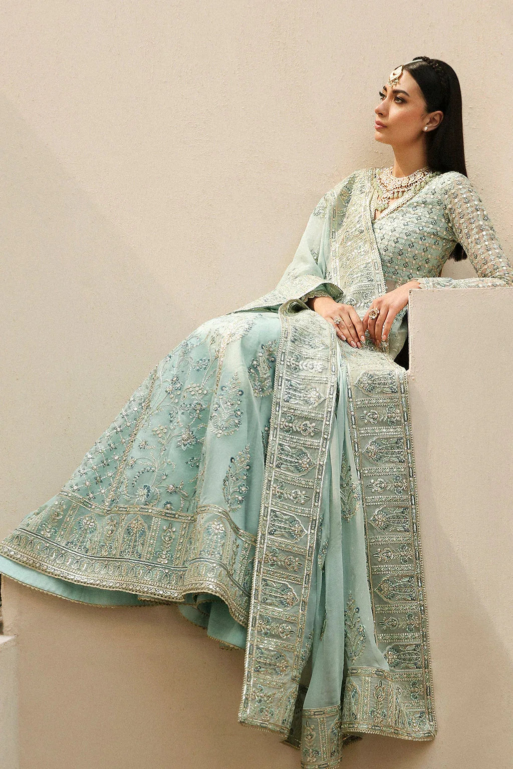 Afrozeh | Shehnai Wedding Formals 24 | Tazmeen - Aqsa Fabrics