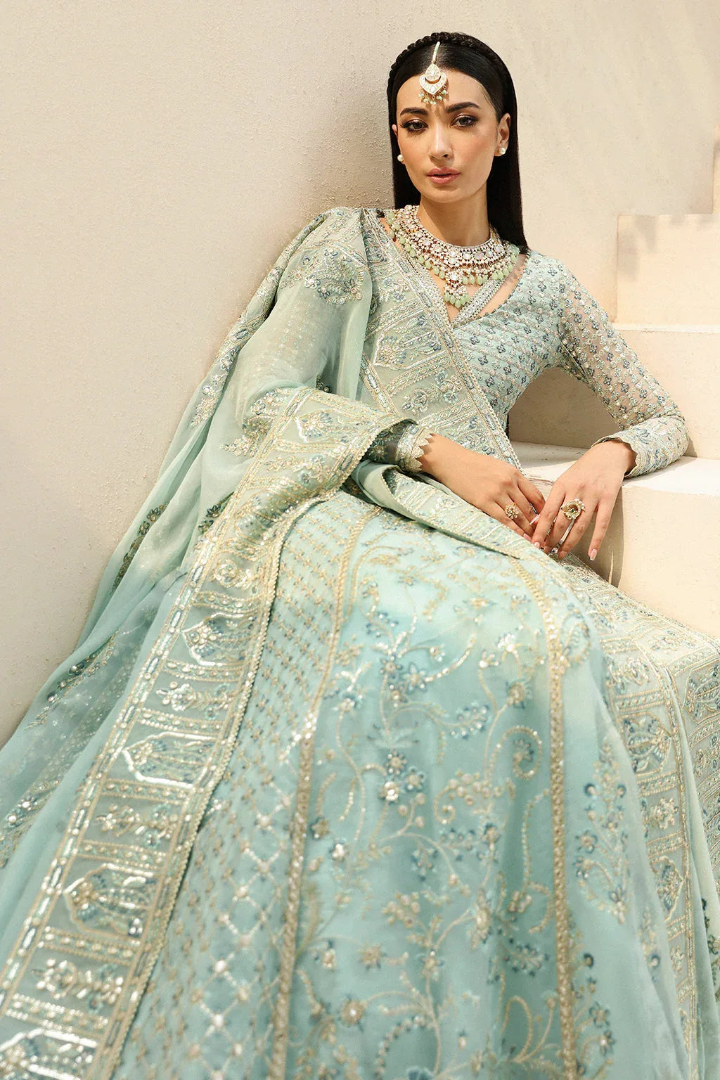 Afrozeh | Shehnai Wedding Formals 24 | Tazmeen - Aqsa Fabrics