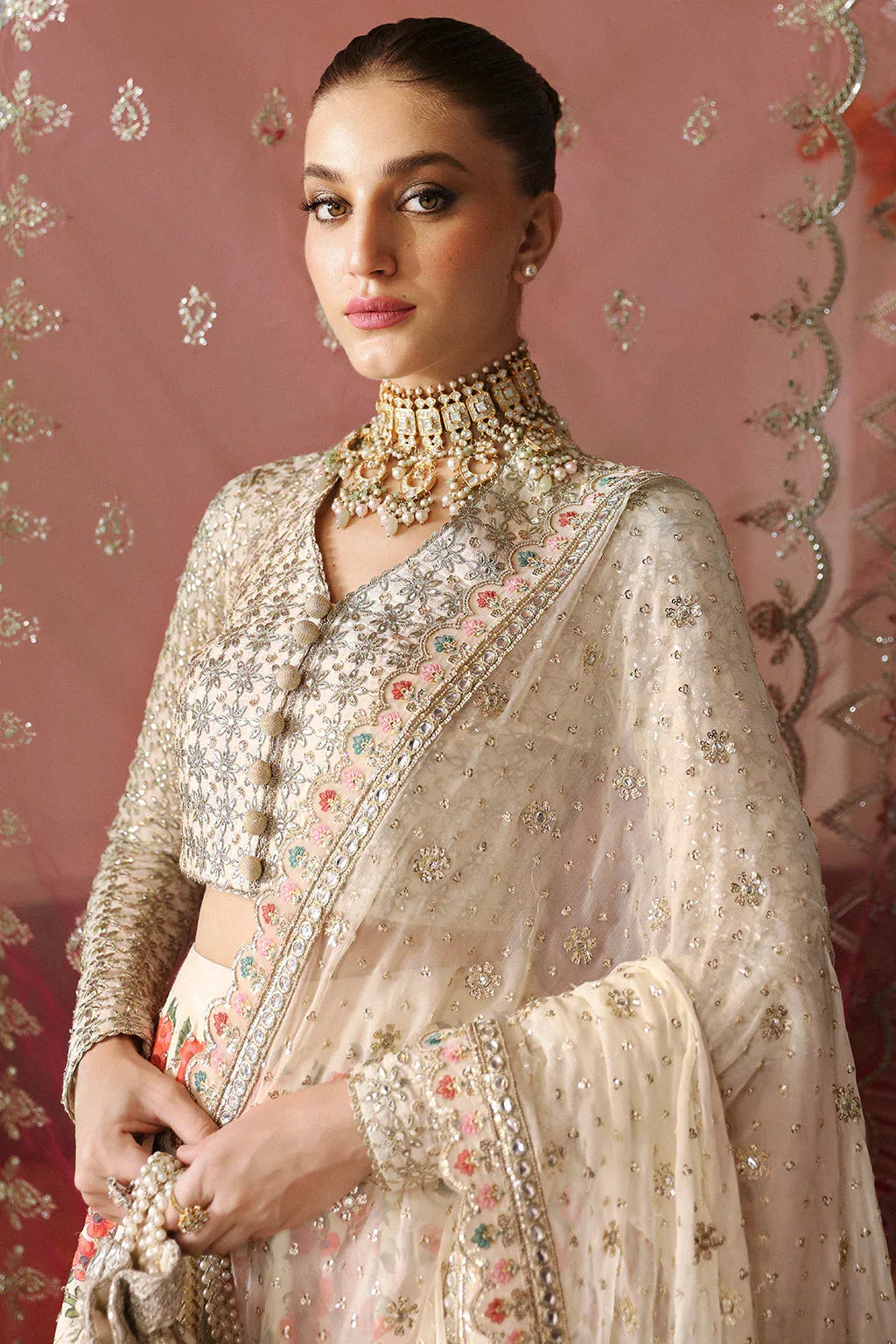 Afrozeh | Shehnai Wedding Formals 24 | Gulnar - Aqsa Fabrics