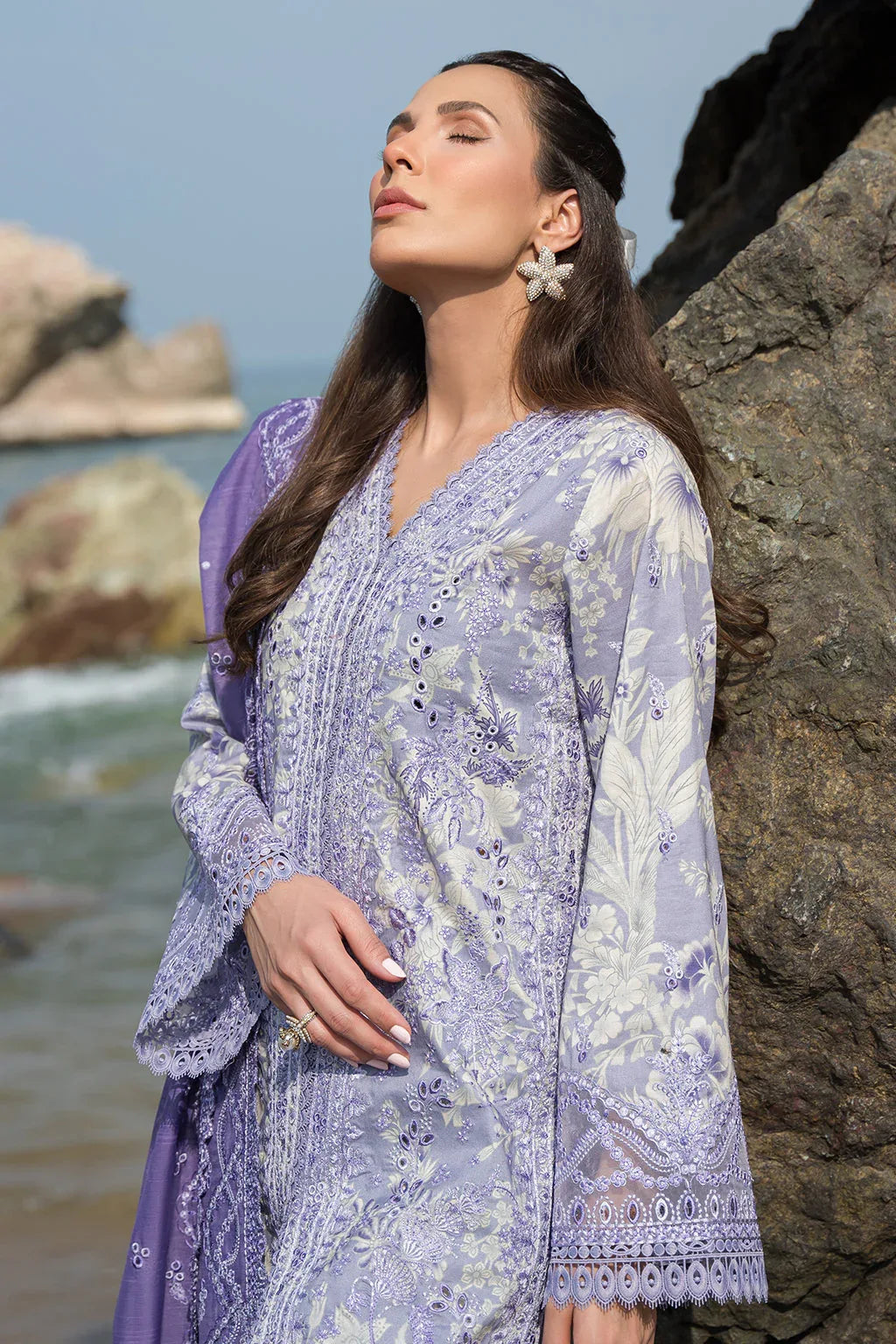 Afrozeh | Summer Together | Wisteria - Aqsa Fabrics