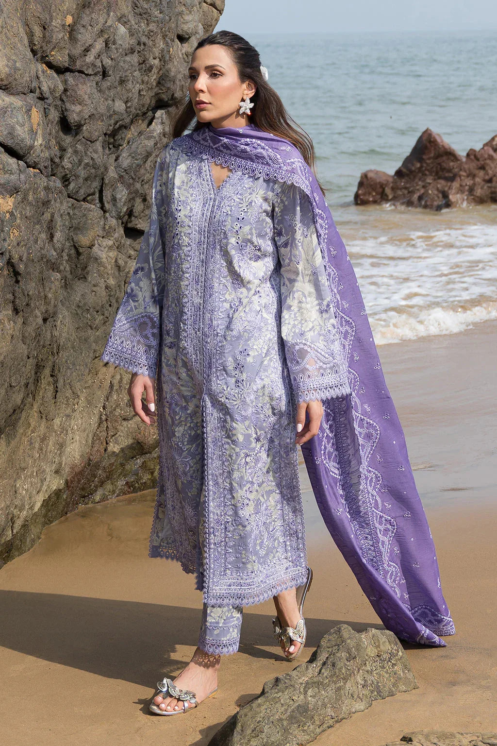 Afrozeh | Summer Together | Wisteria - Aqsa Fabrics