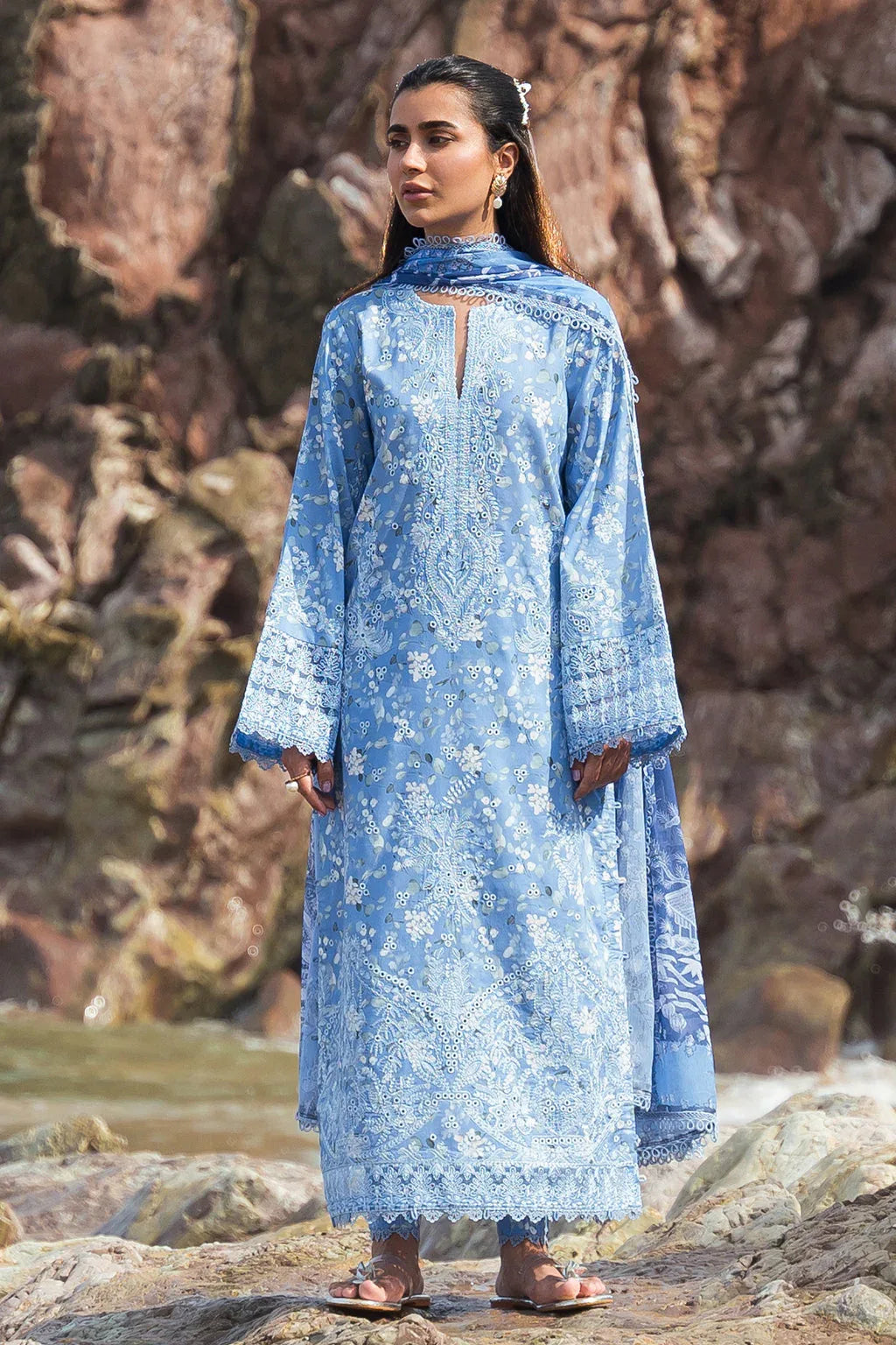 Afrozeh | Summer Together | Zale - Aqsa Fabrics