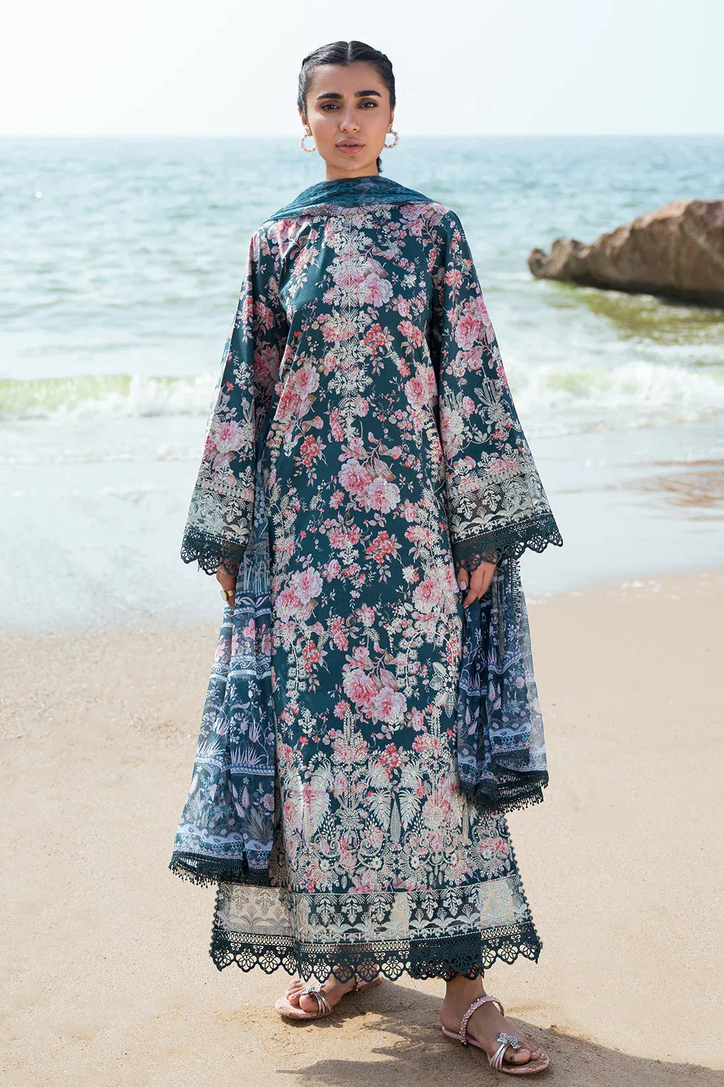 Afrozeh | Summer Together | Clover - Aqsa Fabrics