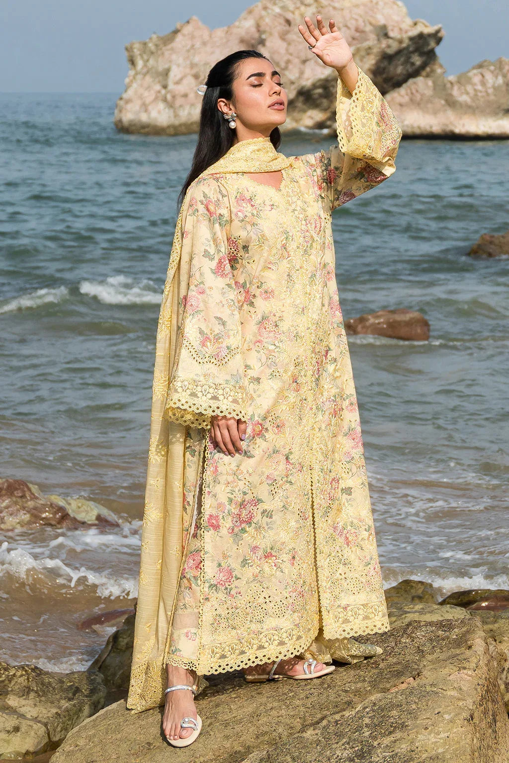 Afrozeh | Summer Together | Aspen - Aqsa Fabrics