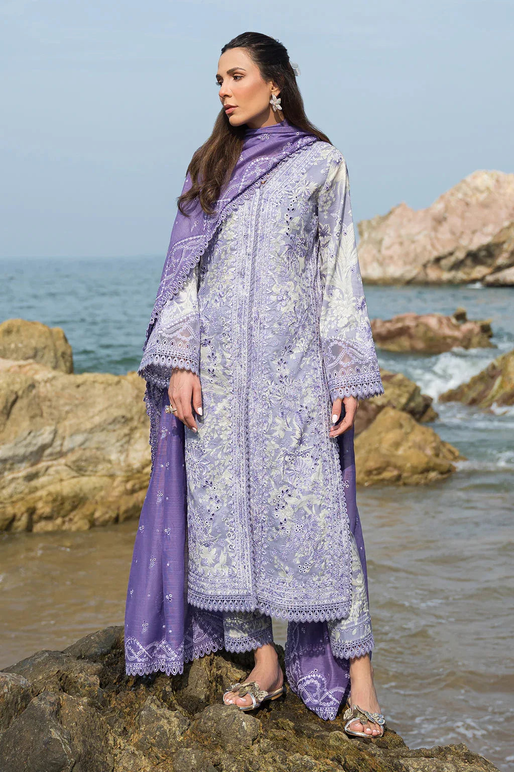 Afrozeh | Summer Together | Wisteria - Aqsa Fabrics