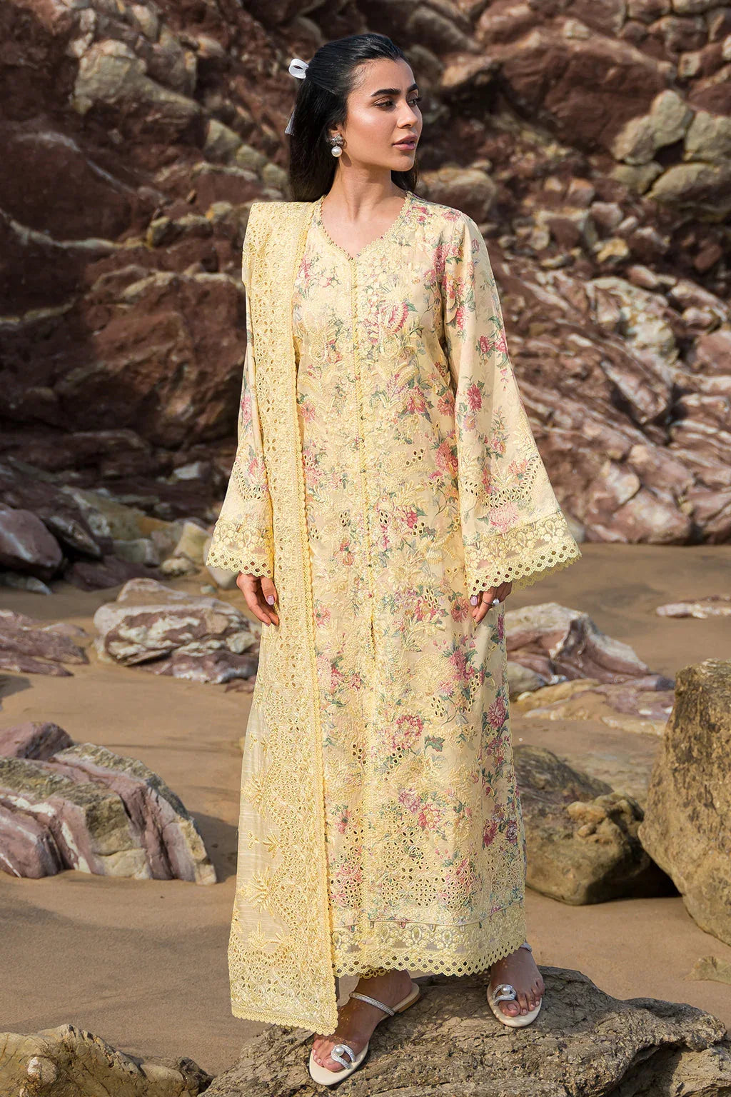Afrozeh | Summer Together | Aspen - Aqsa Fabrics
