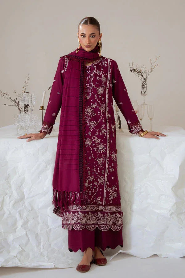 Aabyaan | Miraal Signature Embroidered Viscose 25 | AFSHEEN (AV-09) - Aqsa Fabrics