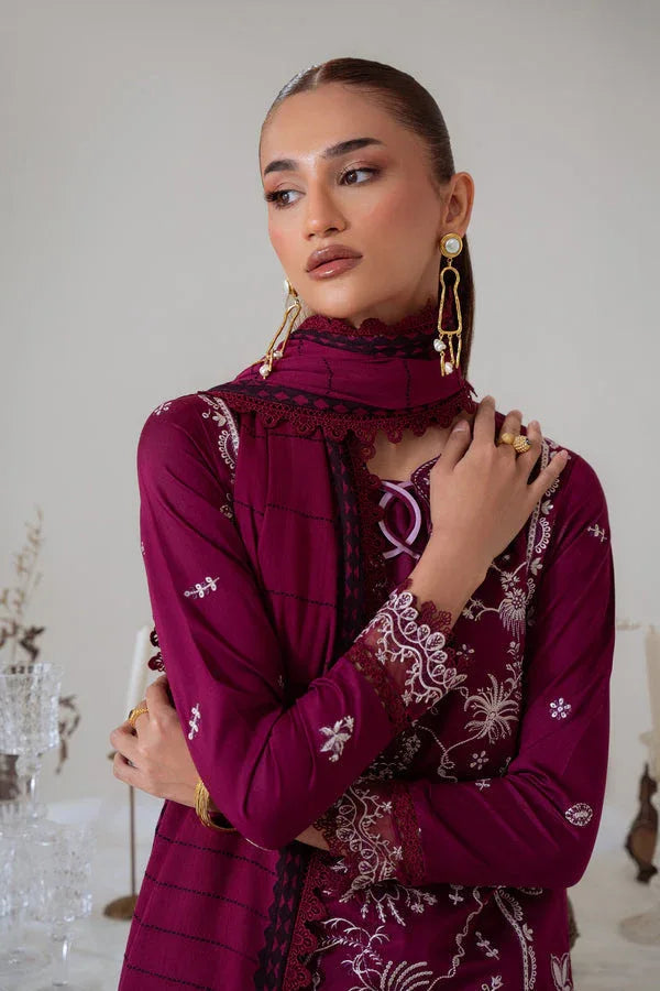 Aabyaan | Miraal Signature Embroidered Viscose 25 | AFSHEEN (AV-09) - Aqsa Fabrics