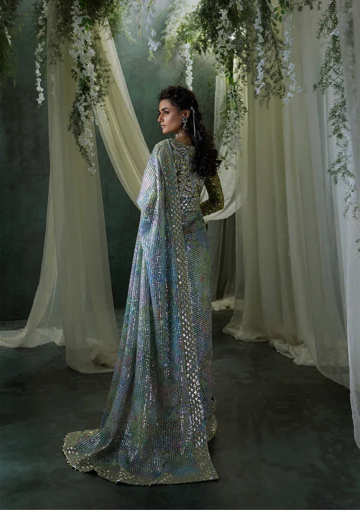 Aik Atelier | Sari Edit 2024 | SARI EDIT '24 VOL. 1 - LOOK 06 - Aqsa Fabrics