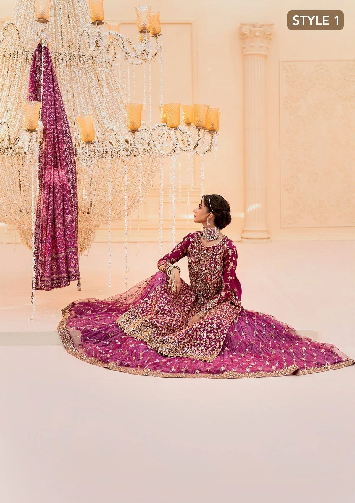 Aik Atelier | Wedding Festive 25 | LOOK 10 - Aqsa Fabrics