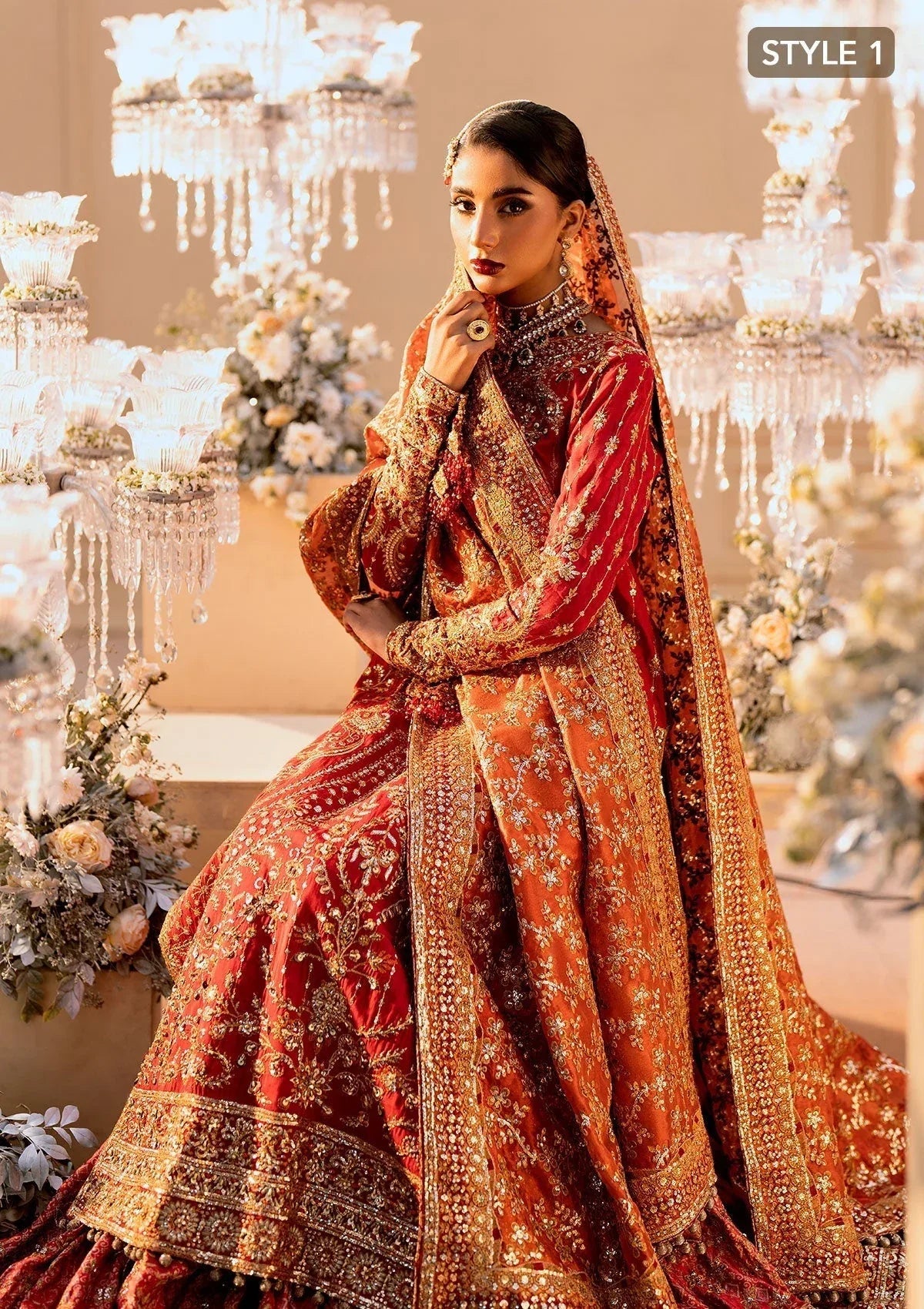 Aik Atelier | Wedding Festive 25 | LOOK 01 - Aqsa Fabrics