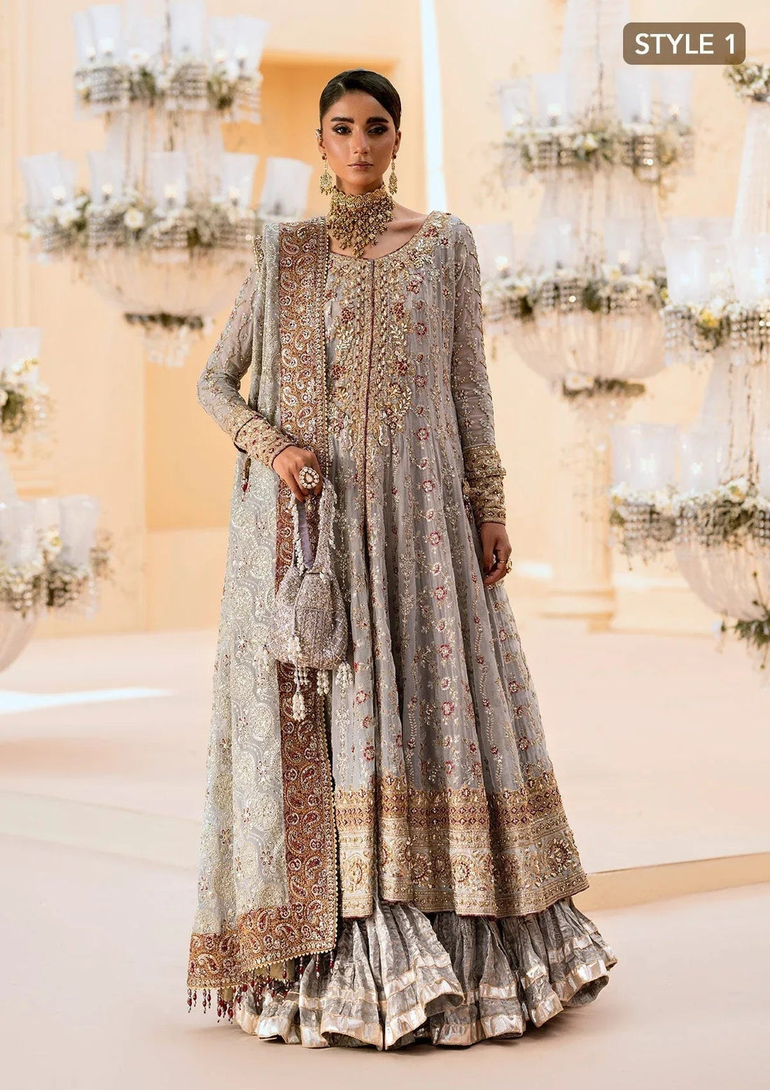 Aik Atelier | Wedding Festive 25 | LOOK 02 - Aqsa Fabrics