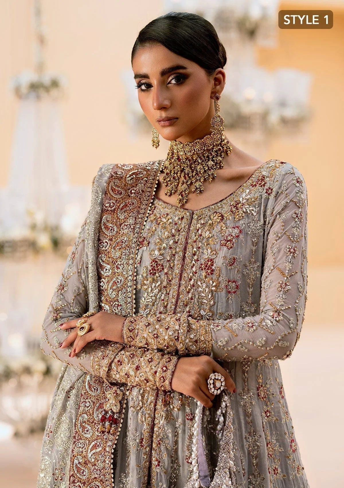 Aik Atelier | Wedding Festive 25 | LOOK 02 - Aqsa Fabrics
