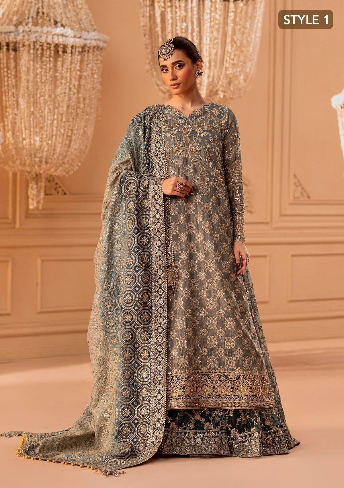 Aik Atelier | Wedding Festive 25 | LOOK 06 - Aqsa Fabrics