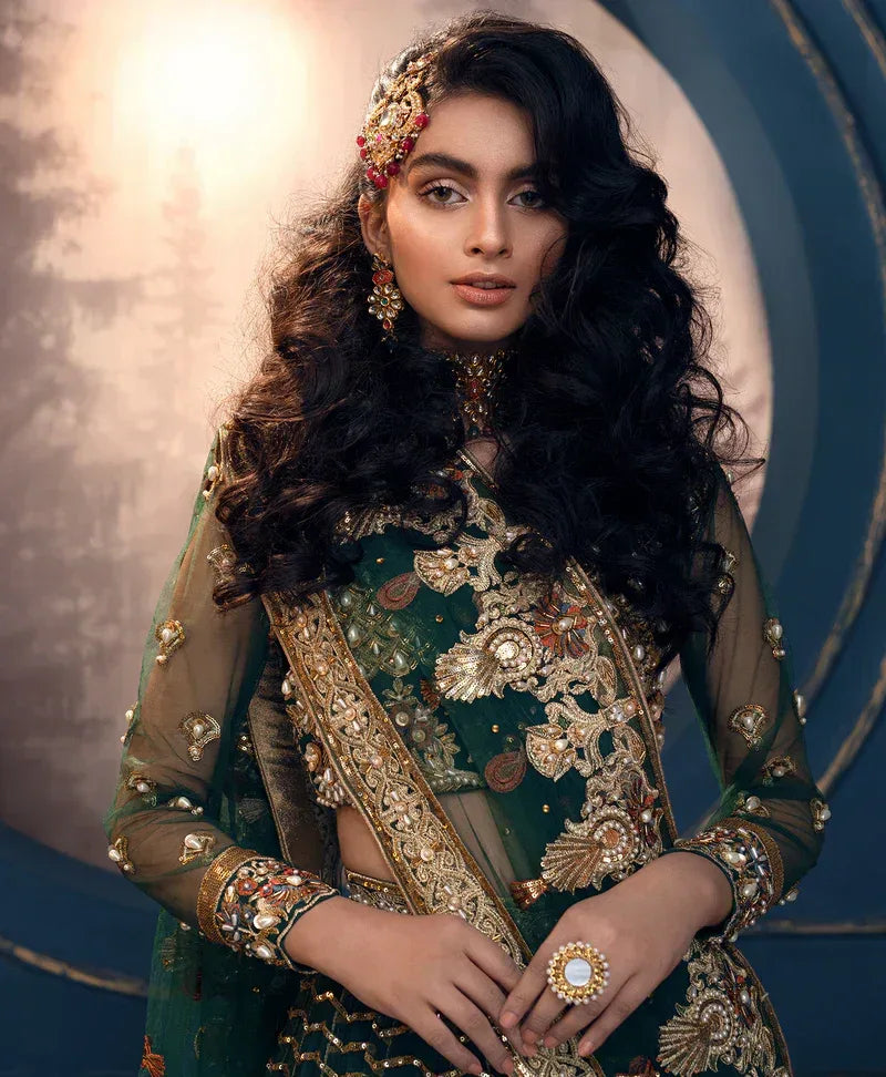 Akbar Aslam | Orphic Bridals | CYGNUS - Aqsa Fabrics