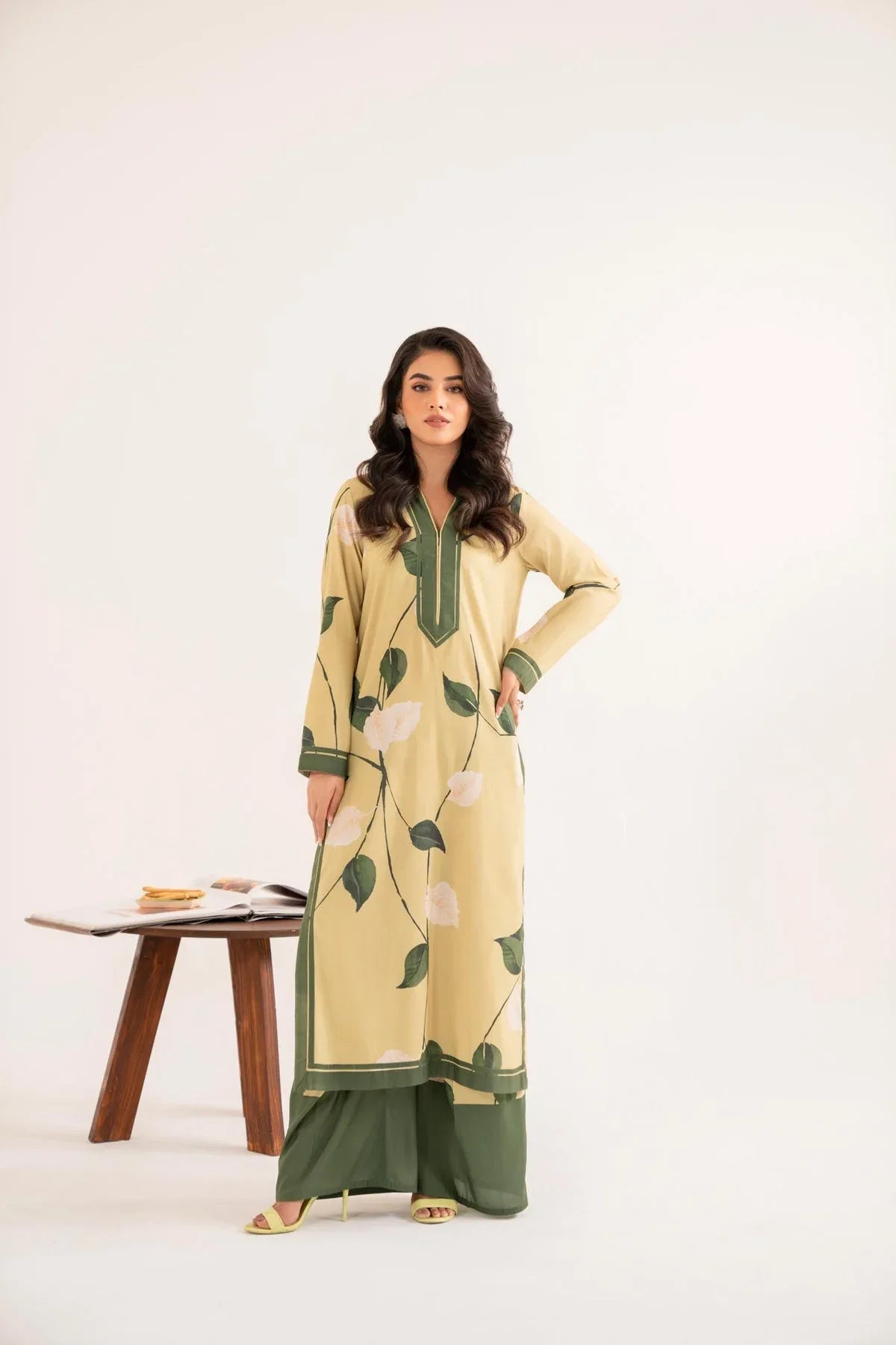Akbar Aslam | Co-ords Sets | Burwai - Aqsa Fabrics