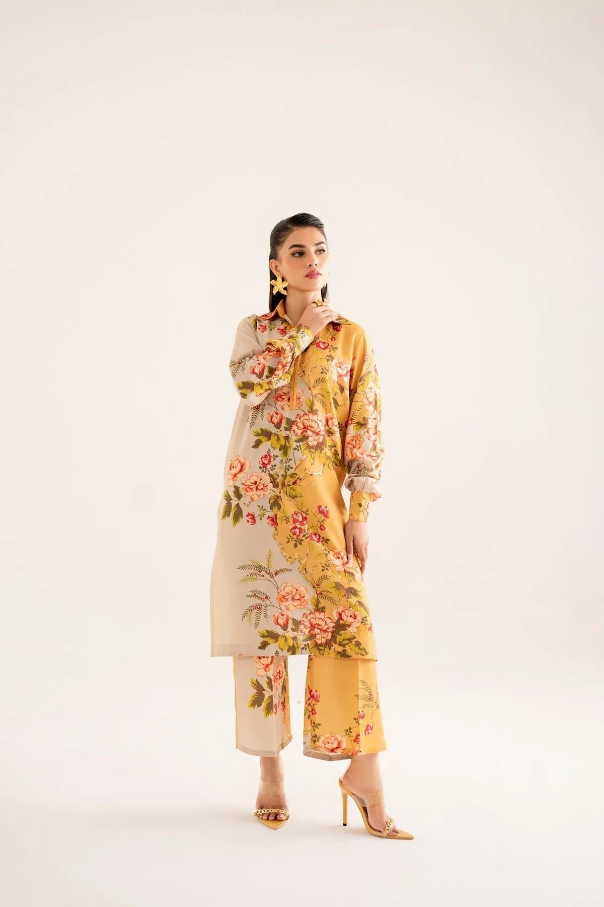 Akbar Aslam | Co-ords Sets |  Elea - Aqsa Fabrics