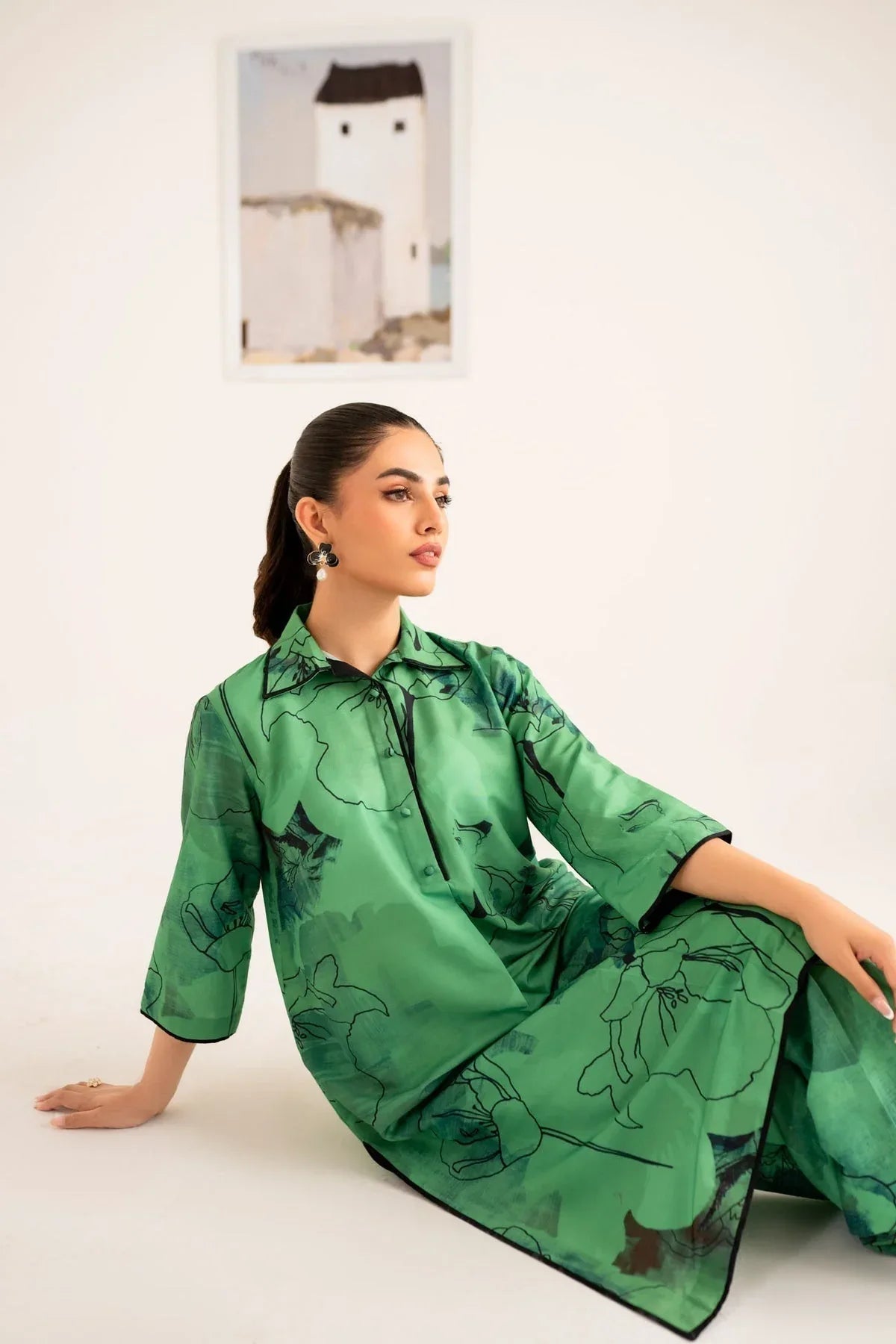 Akbar Aslam | Co-ords Sets | Luna - Aqsa Fabrics