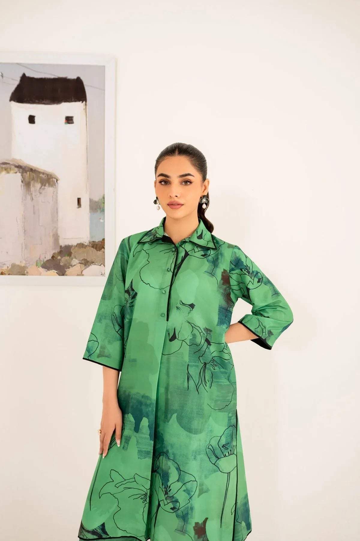 Akbar Aslam | Co-ords Sets | Luna - Aqsa Fabrics