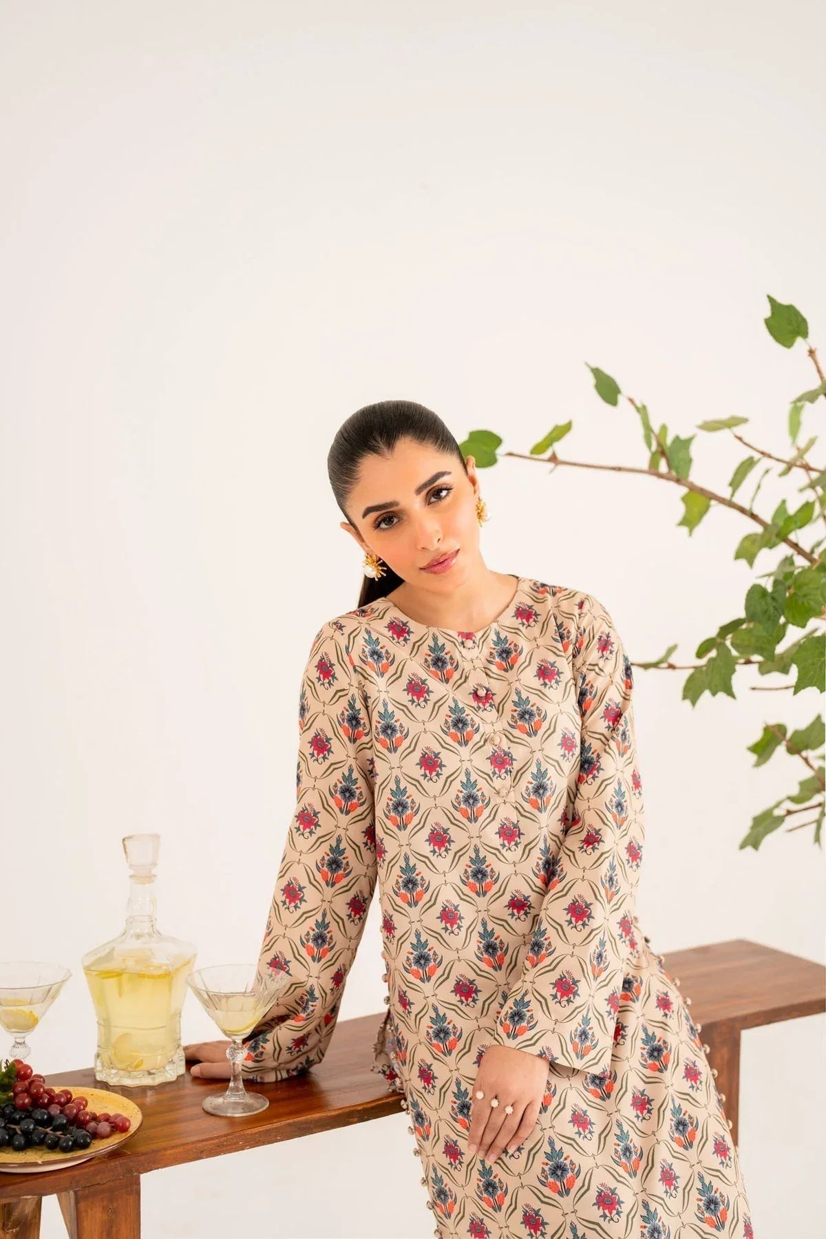 Akbar Aslam | Co-ords Sets |  Mary - Aqsa Fabrics