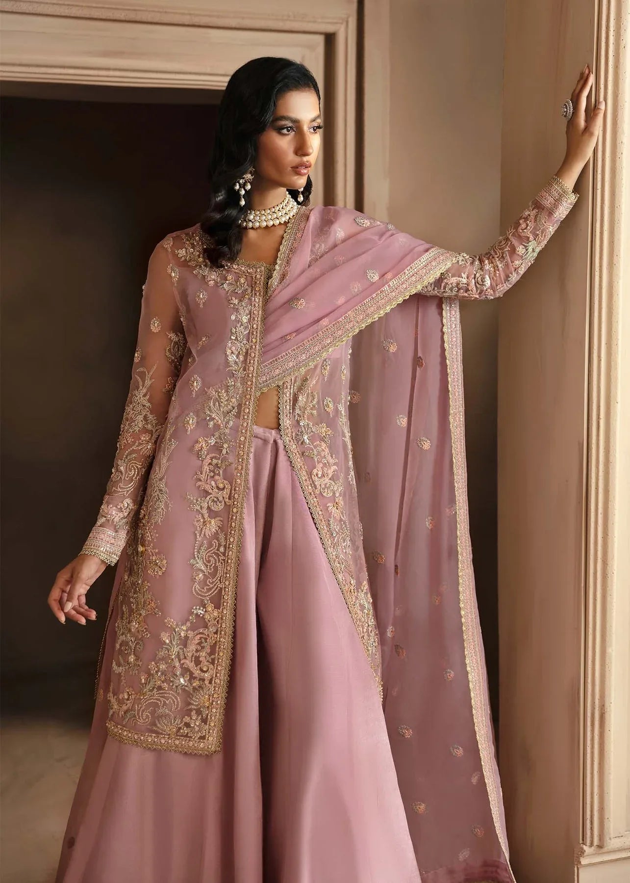 Akbar Aslam | Deewani Wedding Formals | Seraphine - Aqsa Fabrics
