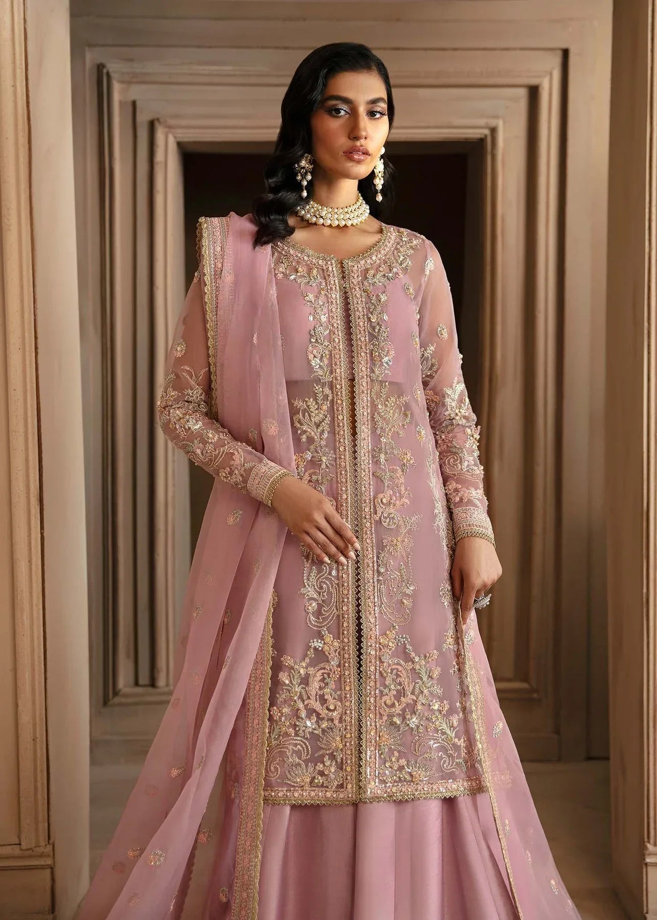 Akbar Aslam | Deewani Wedding Formals | Seraphine - Aqsa Fabrics
