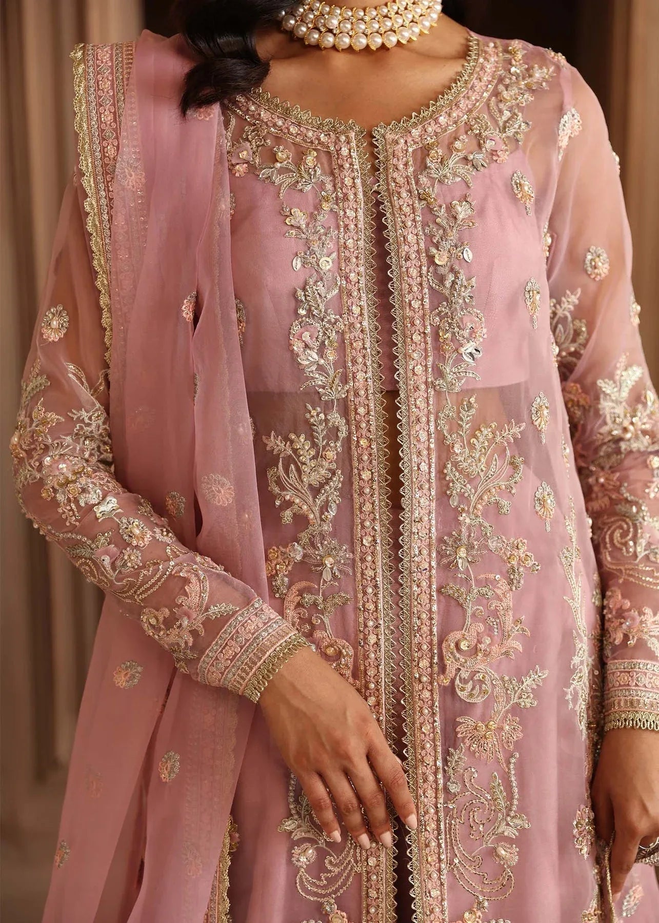 Akbar Aslam | Deewani Wedding Formals | Seraphine - Aqsa Fabrics
