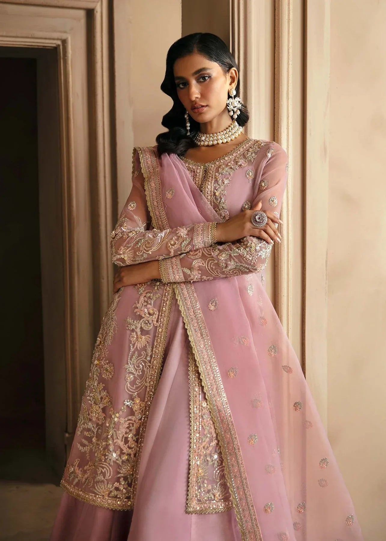 Akbar Aslam | Deewani Wedding Formals | Seraphine - Aqsa Fabrics