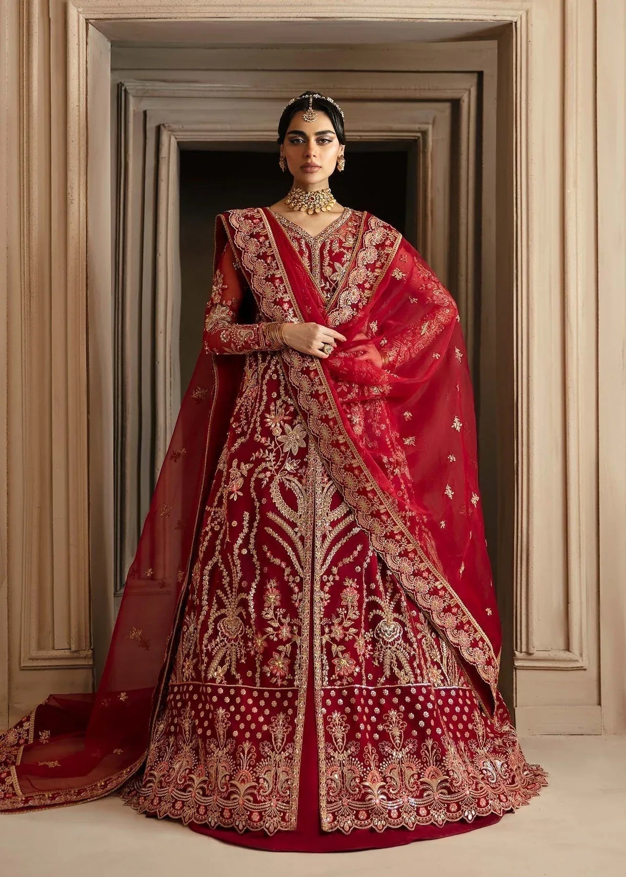 Akbar Aslam | Deewani Wedding Formals | Solene - Aqsa Fabrics
