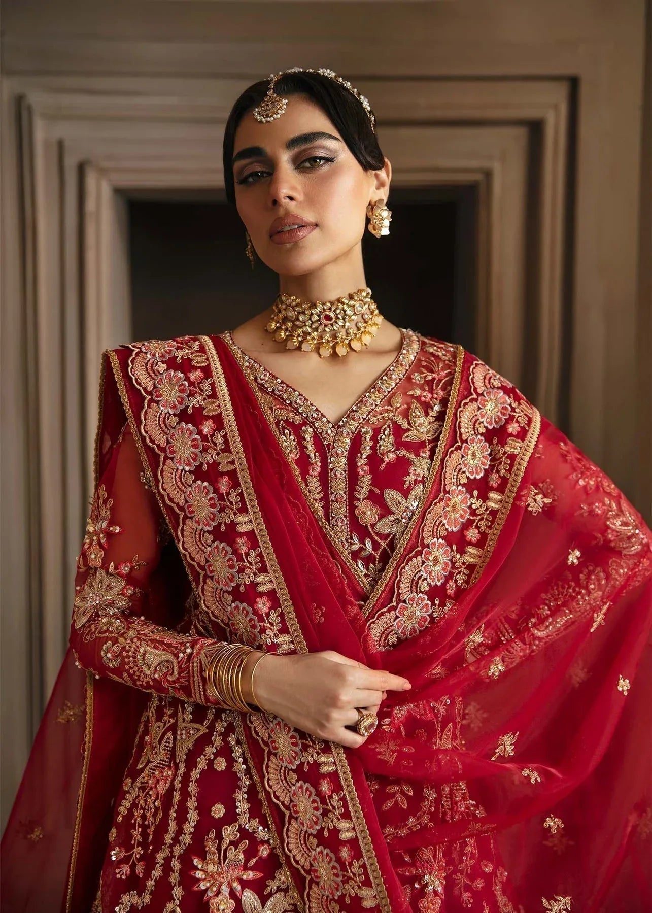 Akbar Aslam | Deewani Wedding Formals | Solene - Aqsa Fabrics