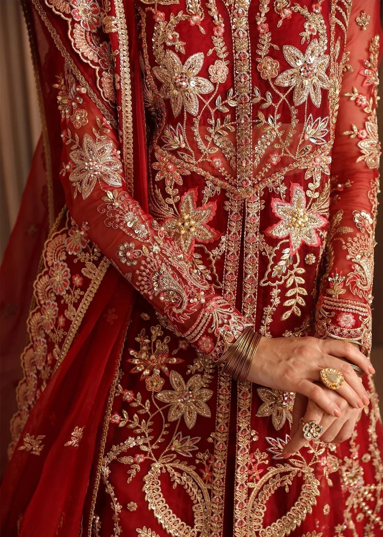 Akbar Aslam | Deewani Wedding Formals | Solene - Aqsa Fabrics