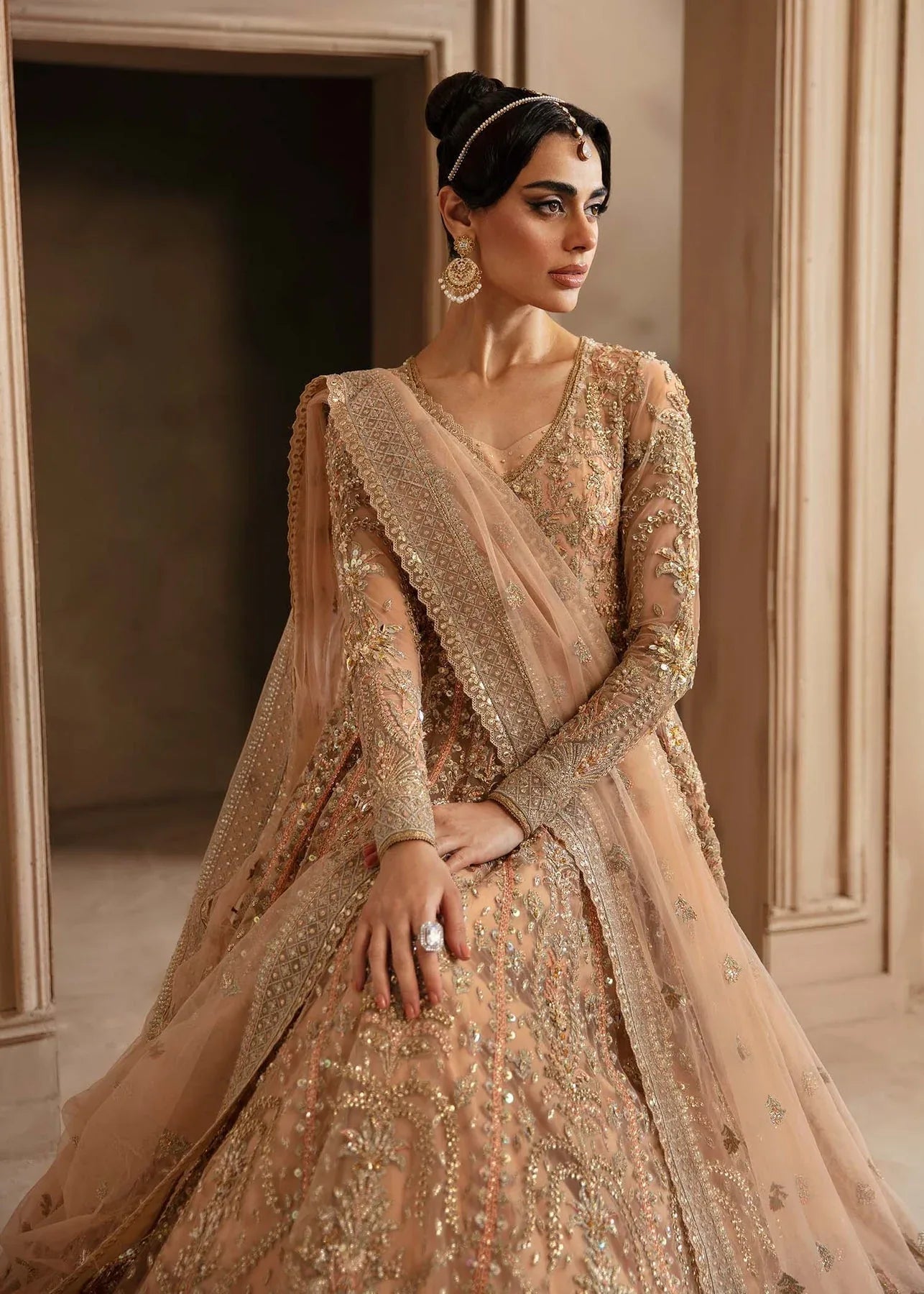 Akbar Aslam | Deewani Wedding Formals | Aveline - Aqsa Fabrics