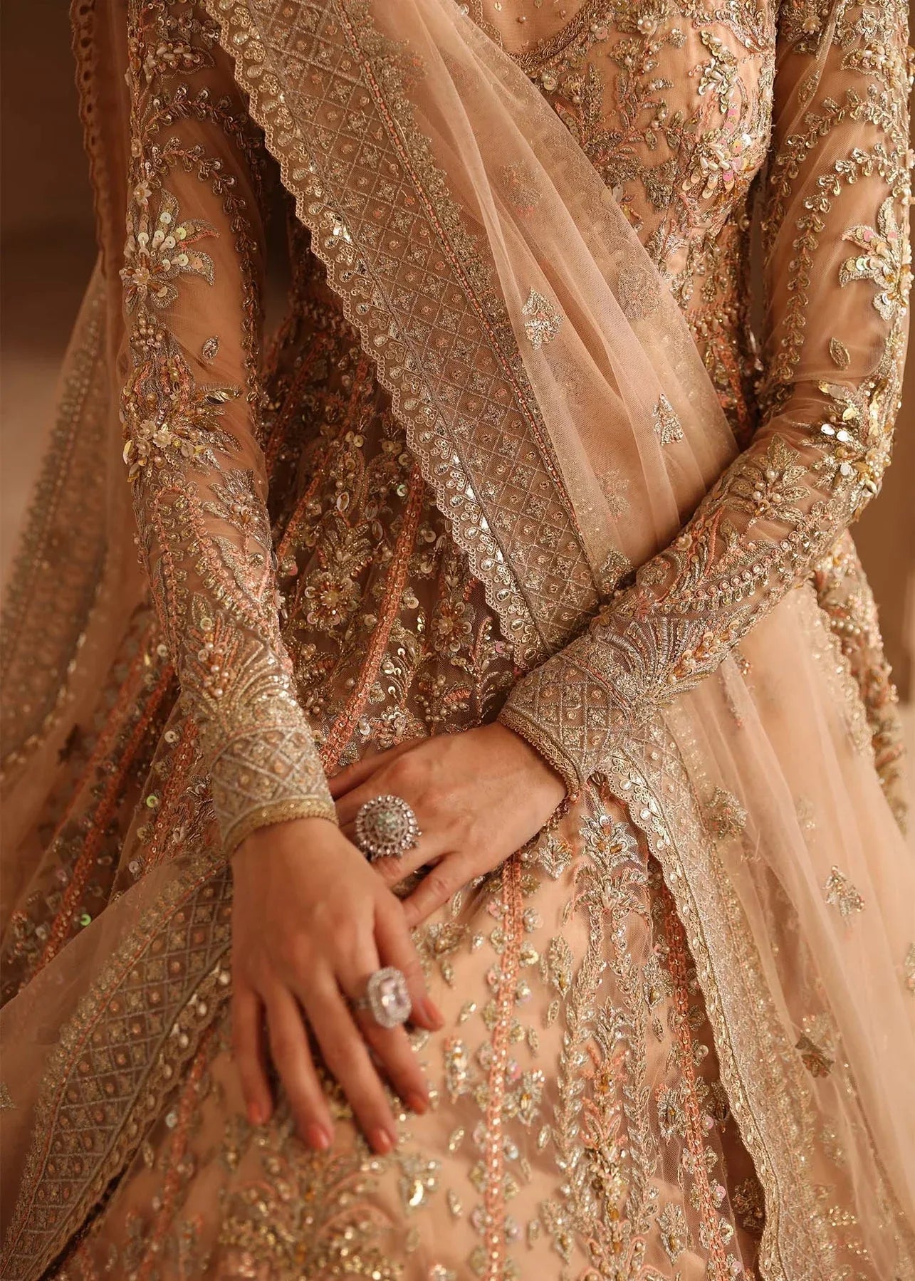 Akbar Aslam | Deewani Wedding Formals | Aveline - Aqsa Fabrics