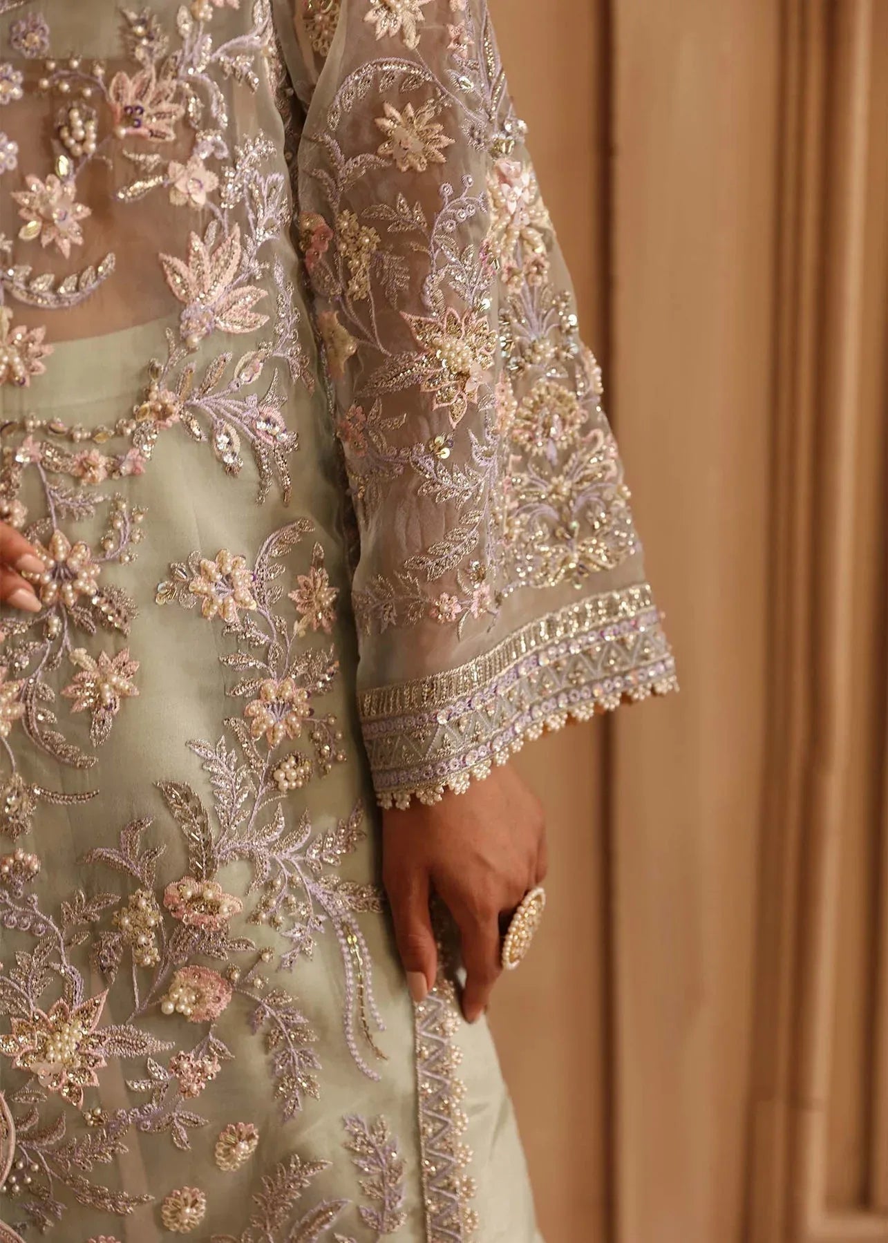 Akbar Aslam | Deewani Wedding Formals | Isolde - Aqsa Fabrics