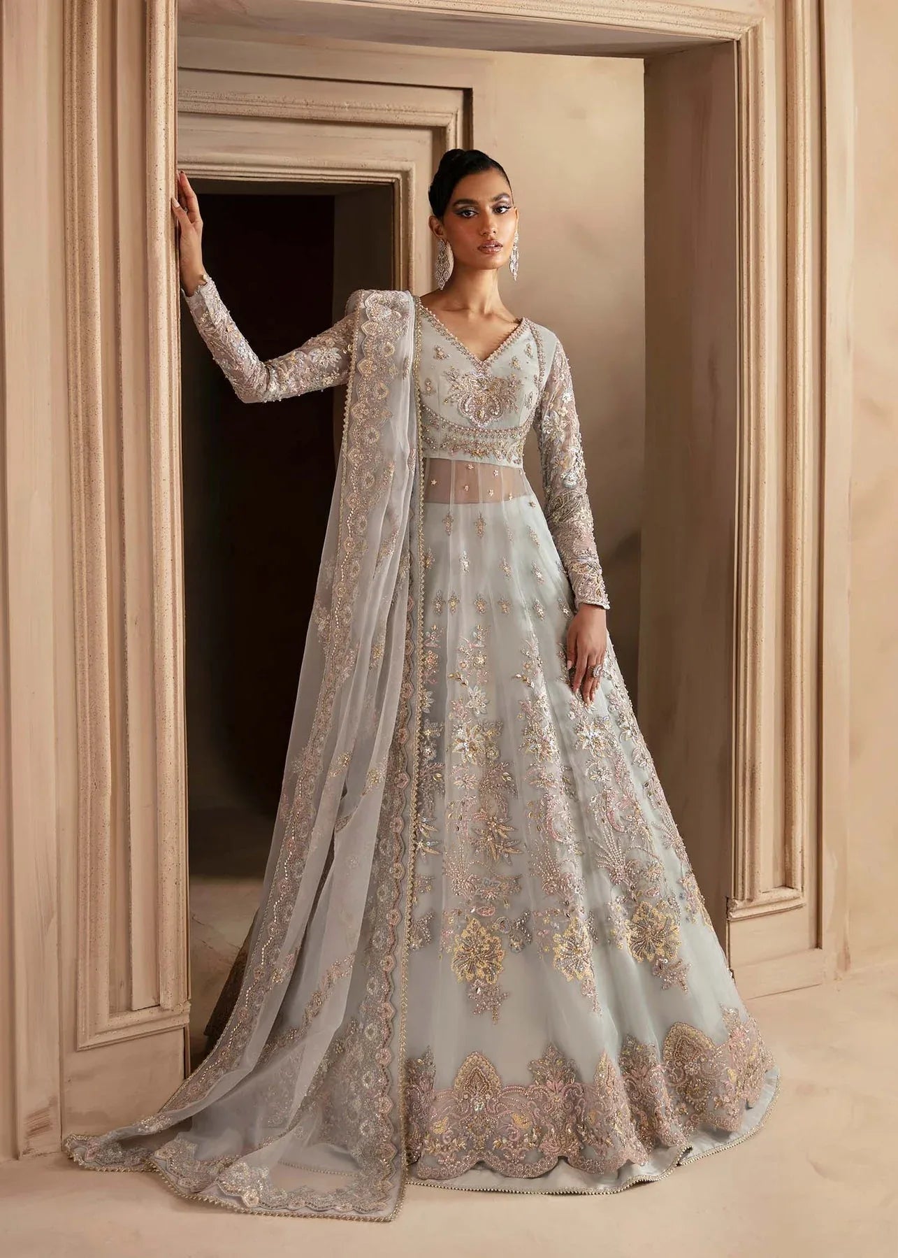 Akbar Aslam | Deewani Wedding Formals | Ophelia - Aqsa Fabrics