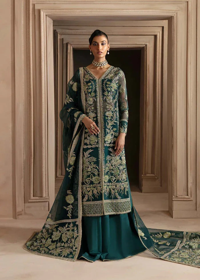 Akbar Aslam | Deewani Wedding Formals | Celeste - Aqsa Fabrics