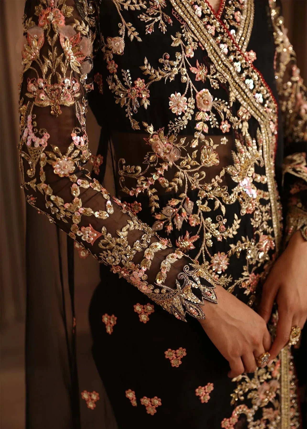 Akbar Aslam | Deewani Wedding Formals | Elysia - Aqsa Fabrics