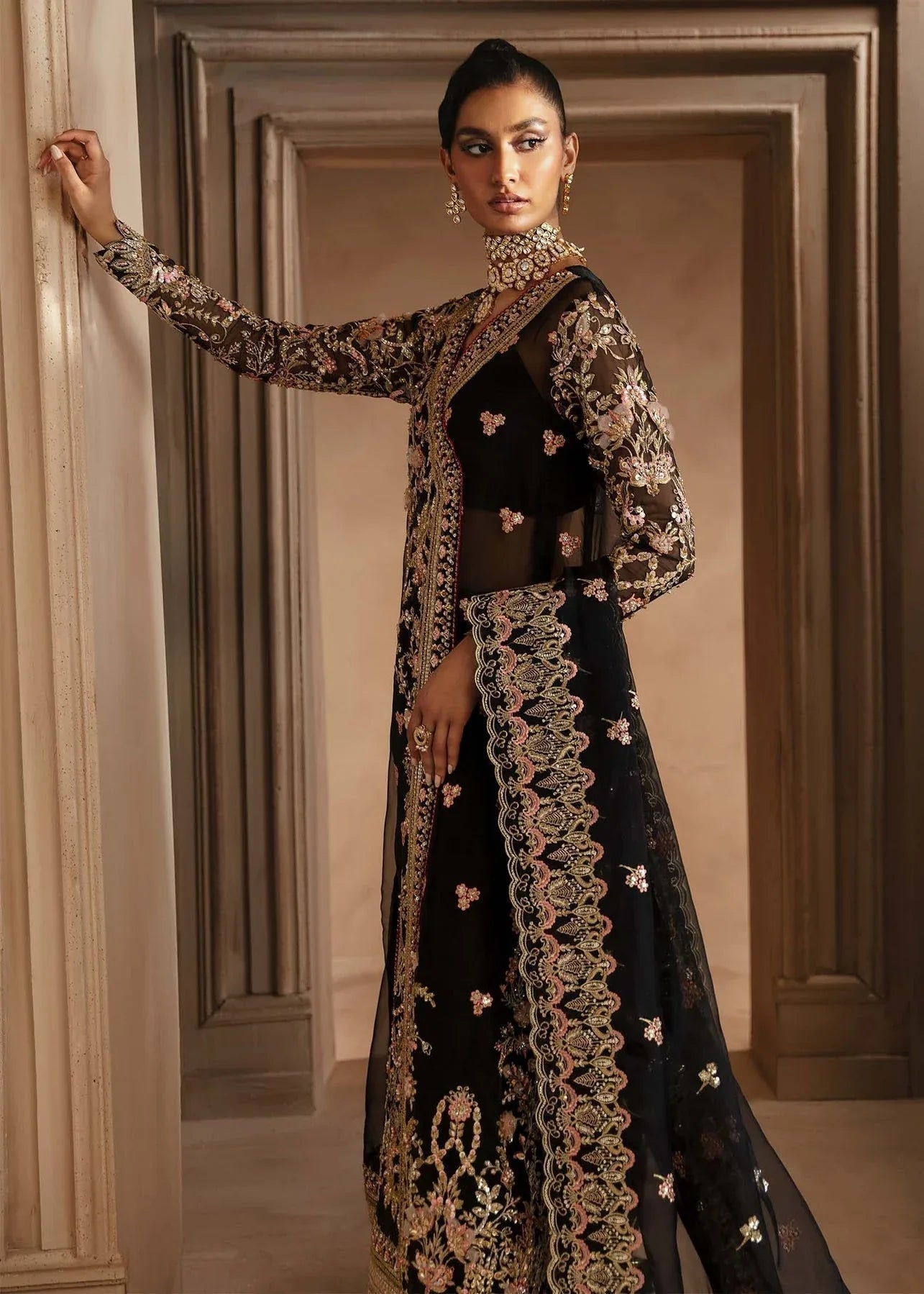 Akbar Aslam | Deewani Wedding Formals | Elysia - Aqsa Fabrics