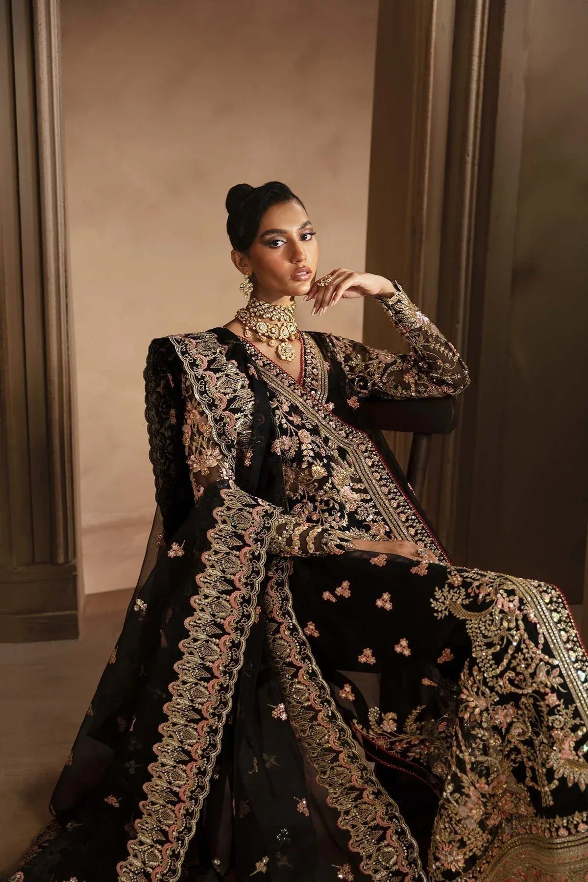 Akbar Aslam | Deewani Wedding Formals | Elysia - Aqsa Fabrics