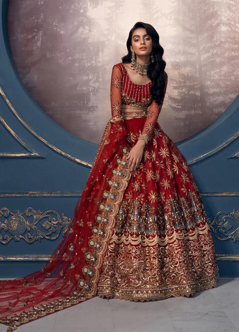 Akbar Aslam | Orphic Bridals | CONSTELLATION - Aqsa Fabrics