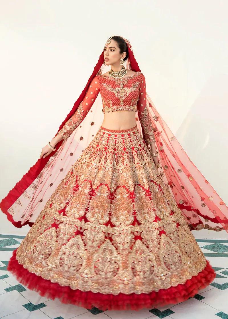 Akbar Aslam | Orphic Bridals | Sienna - Aqsa Fabrics
