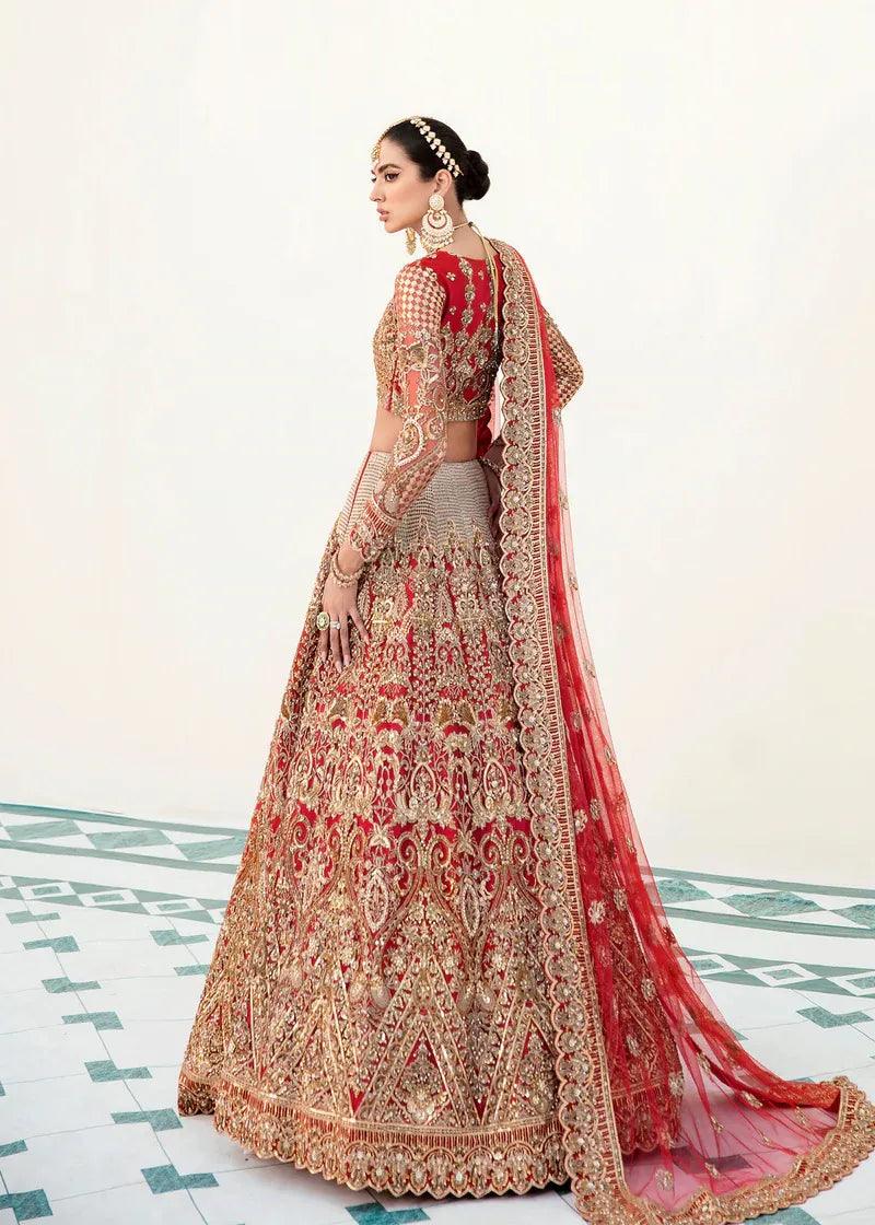 Akbar Aslam | Orphic Bridals | SALAMANDER - Aqsa Fabrics