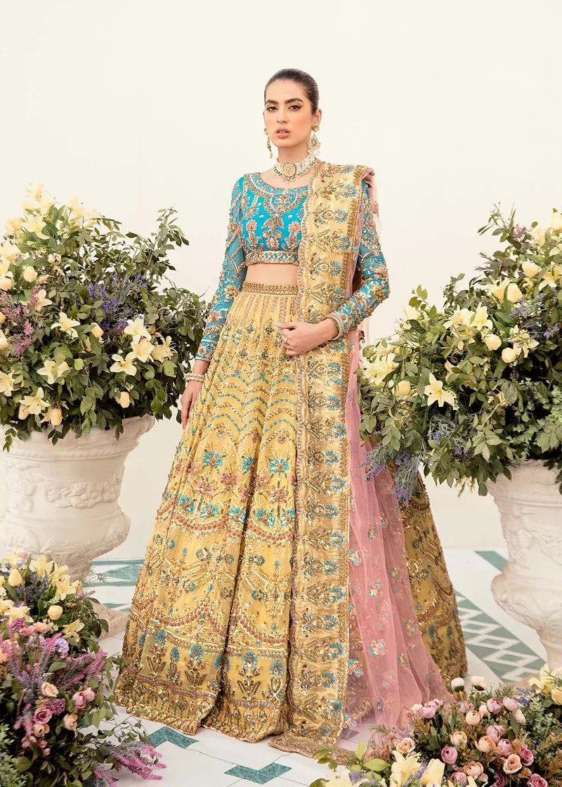 Akbar Aslam | Orphic Bridals | COLONIAL - Aqsa Fabrics
