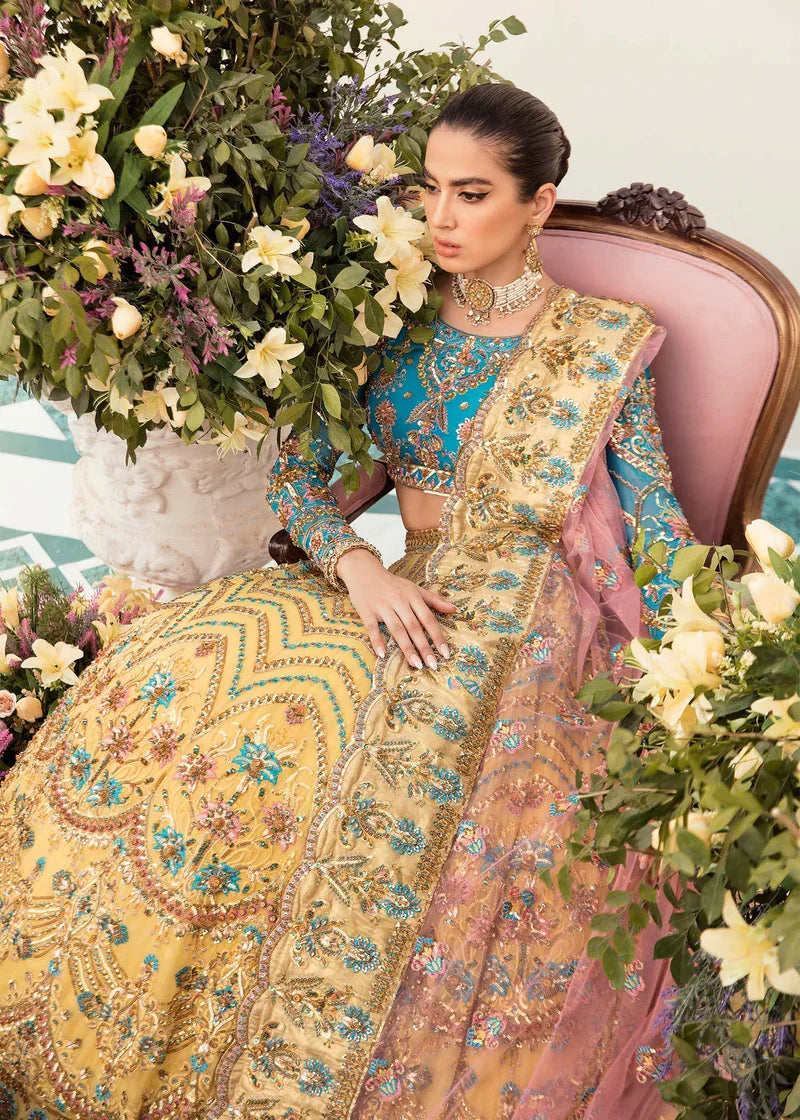 Akbar Aslam | Orphic Bridals | COLONIAL - Aqsa Fabrics