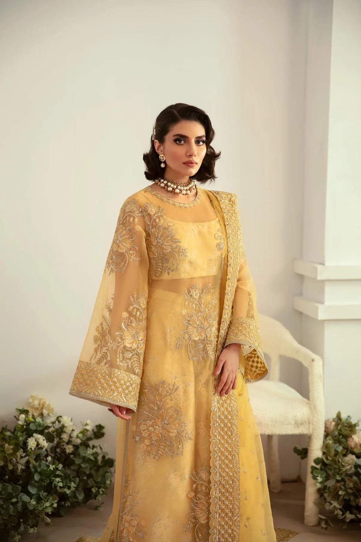 Akbar Aslam | Velora Formal Pret | Fawn - Aqsa Fabrics