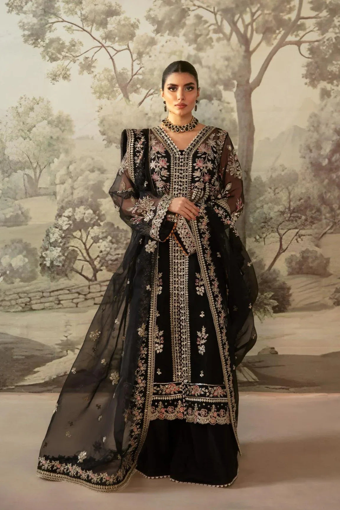 Akbar Aslam | Velora Formal Pret | Nebula - Aqsa Fabrics