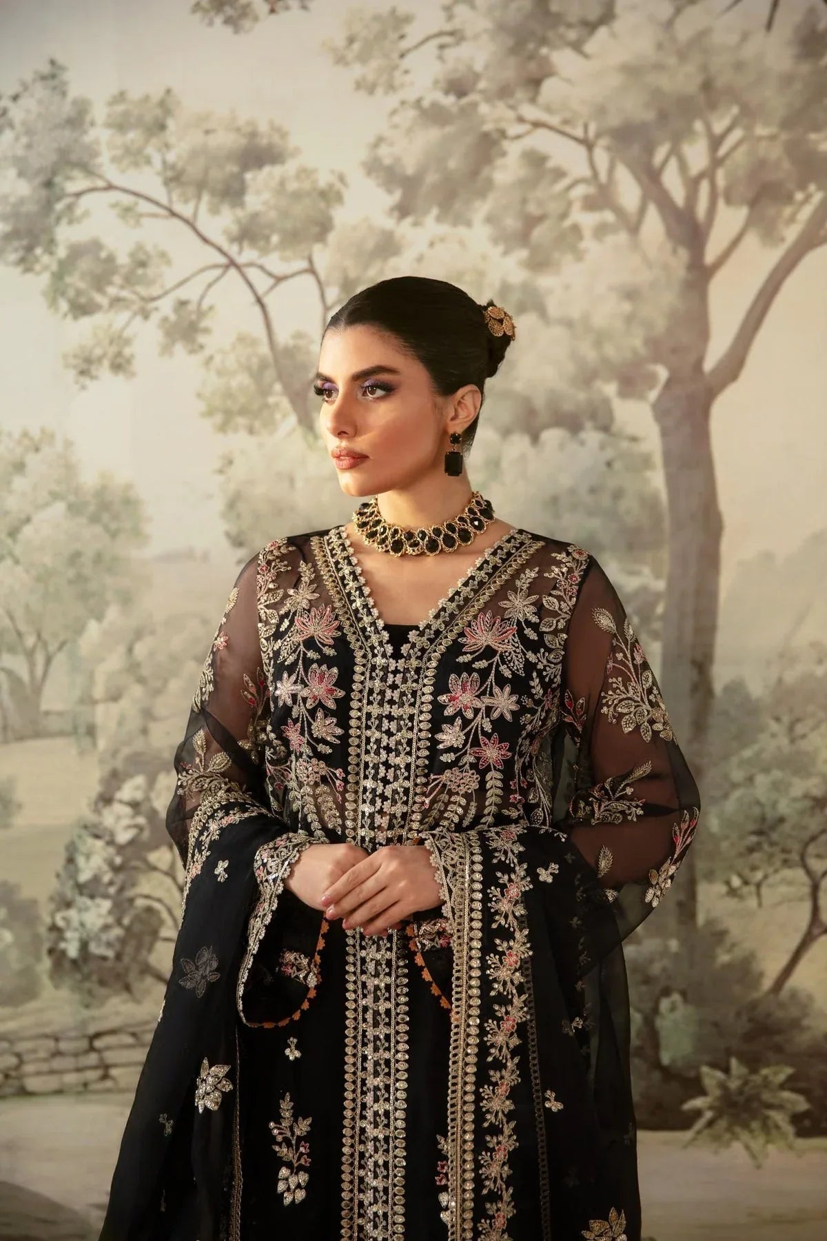 Akbar Aslam | Velora Formal Pret | Nebula - Aqsa Fabrics