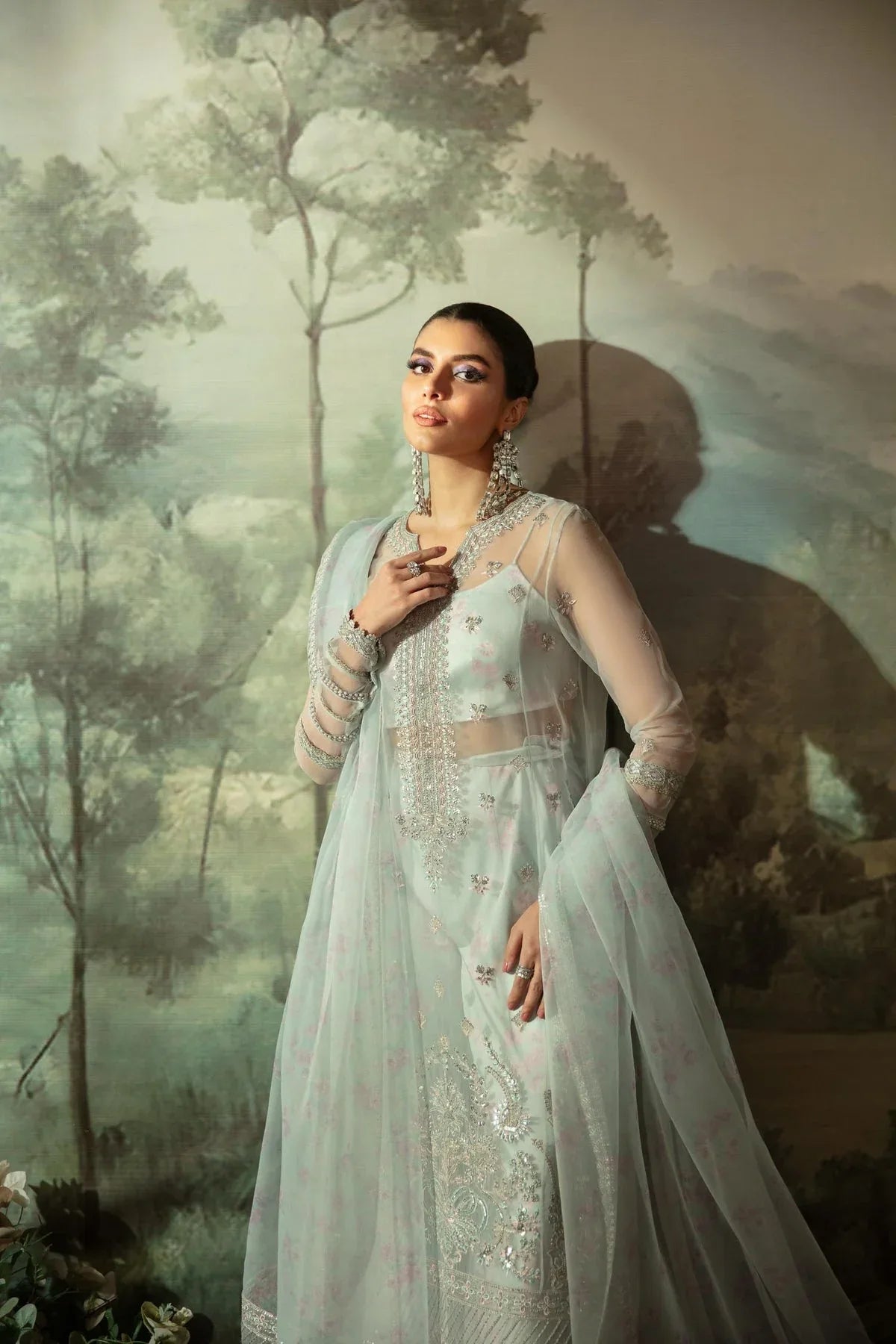 Akbar Aslam | Velora Formal Pret | Ecru - Aqsa Fabrics