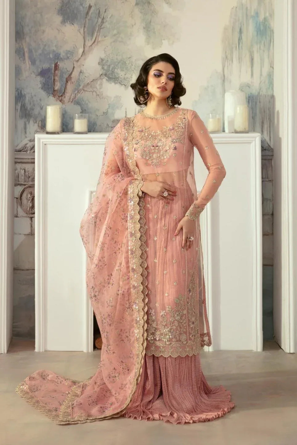 Akbar Aslam | Velora Formal Pret | Fluer - Aqsa Fabrics